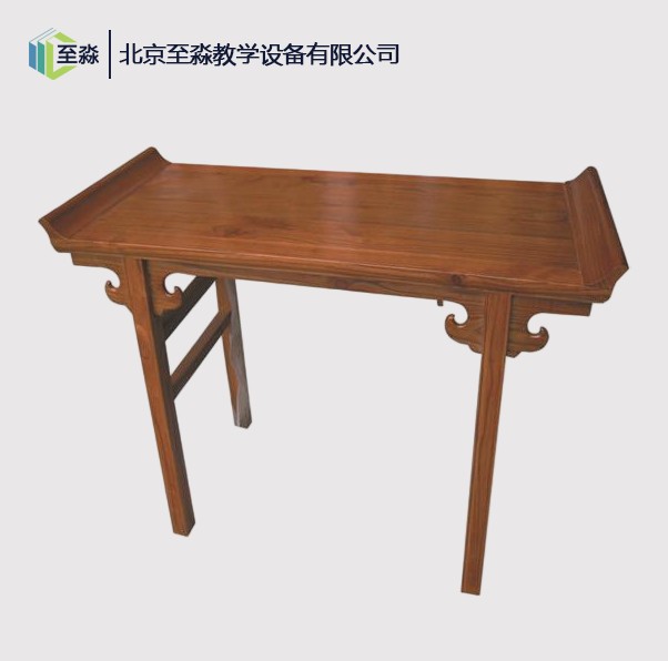 仿古榫卯实木书法桌